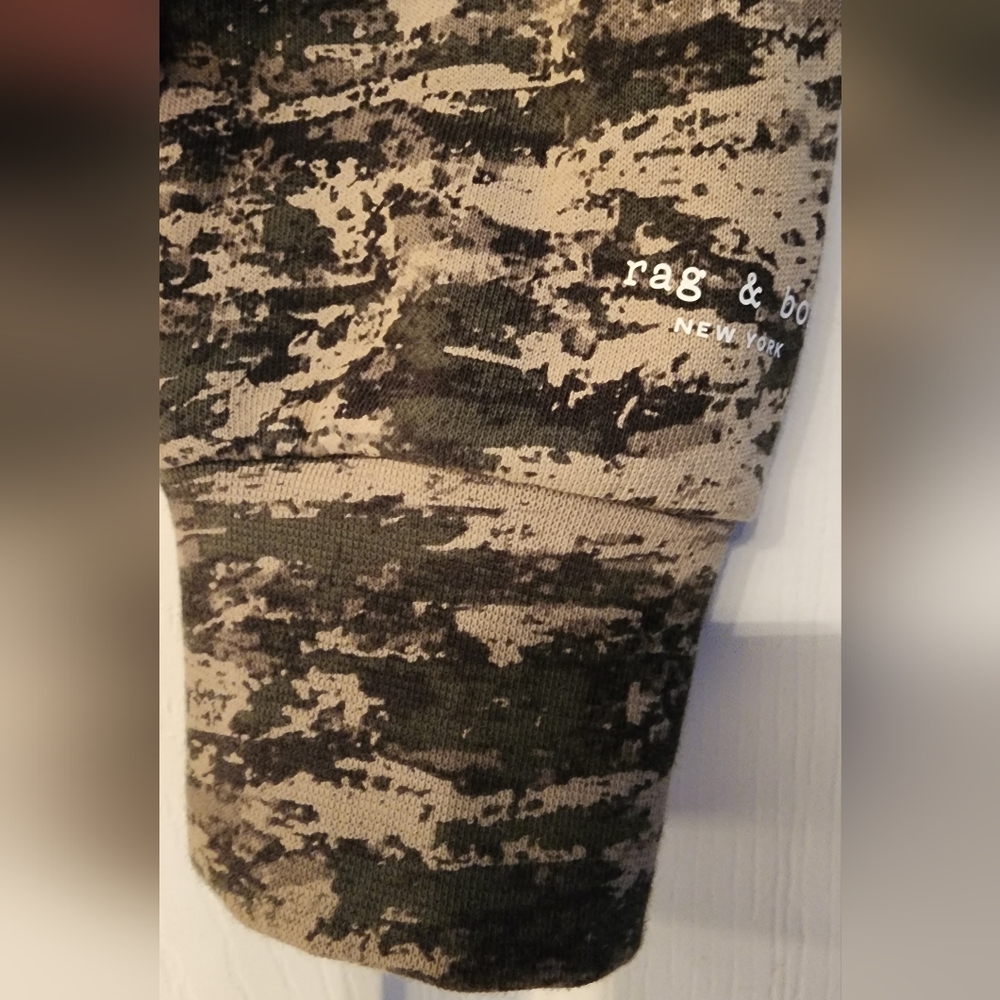 Rag & Bone Armi Multi City Terry Sweatshirt Size Small - Picture 8 of 13